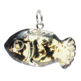 Incredible Baltic Amber FISH Pendant - Charm
