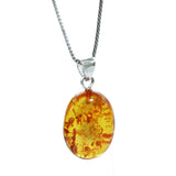 Baltic Amber Pendant 'OVAL'