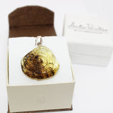 Irresistibly Romantic Amber Rose Pendant