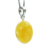 Baltic Amber Pendant 'OVAL'