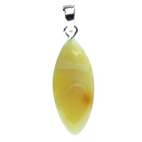 Baltic Amber Pendant 'LEAF'