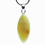 Baltic Amber Pendant 'LEAF'