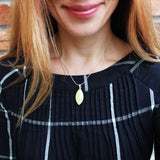 Baltic Amber Pendant 'LEAF'