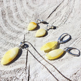 Baltic Amber Pendant 'LEAF'