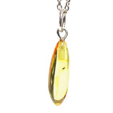 Lemon Baltic Amber With Insect Inclusion Pendant