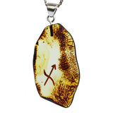Beautiful & Unique Baltic Amber Zodiac Pendants