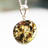 Baltic Amber Pendant - Disc