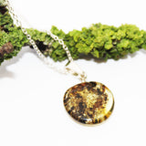 Baltic Amber Pendant - Disc
