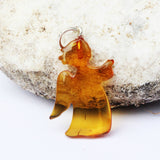 Charming Baltic Amber ANGEL Pendant