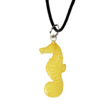 Baltic Amber Seahorse Pendant