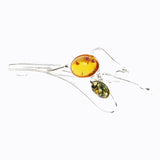 Elegant Baltic Amber Brooch