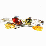 Charming Baltic Amber Brooch