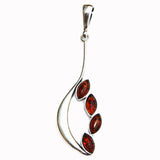 Modern Baltic Amber Pendant