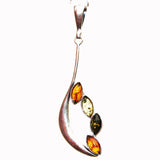 Modern Baltic Amber Pendant