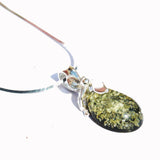 Baltic Amber Pendant with Bow