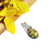 Baltic Amber Pendant with Bow