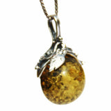 Baltic Amber Pendant - Apple