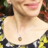 Baltic Amber Pendant - Apple