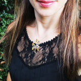 Baltic Amber Pendant - Autumn Bouquet