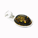 Baltic Amber Oval Pendant