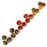 Baltic Amber Silver Studs - Trio