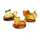 Baltic Amber CAT Statue