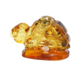 Baltic Amber TURTLE Statue