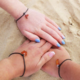Beautiful Child Bracelet With Baltic Amber Charm