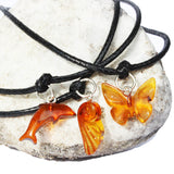 Beautiful Child Bracelet With Baltic Amber Charm
