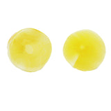 Baltic Amber Studs - Big Circles