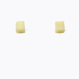 Baltic Amber 'Cube' Studs