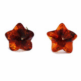 Amber Stud Earrings - Starts