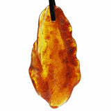 Honey or Grey Polished Baltic Amber Talisman