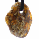 Grey-Green Polished Baltic Amber Talismans