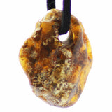 Grey-Green Polished Baltic Amber Talismans