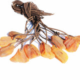 Honey or Grey Unpolished Baltic Amber Talisman