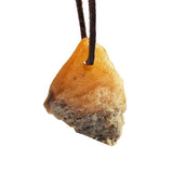 Honey or Grey Unpolished Baltic Amber Talisman