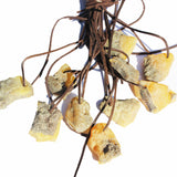 Honey or Grey Unpolished Baltic Amber Talisman