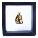 Polished Natural Amber (black box)