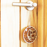 Beautiful Amber Cat Mosaic Suncatcher