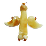 Cute Baltic Amber ANGEL Pendant