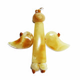 Cute Baltic Amber ANGEL Pendant