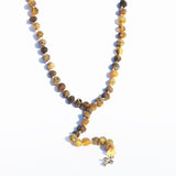 Unpolished Baltic Amber Christian Rosary