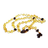 Polished Baltic Amber Christian Rosary