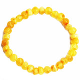 Elegant Baltic Amber Bracelet (Cognac, Lemon, Cherry, Butterscotch, Multicolour)