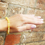 Elegant Baltic Amber Bracelet (Cognac, Lemon, Cherry, Butterscotch, Multicolour)