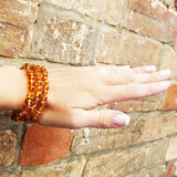Elegant Baltic Amber Bracelet (Cognac, Lemon, Cherry, Butterscotch, Multicolour)