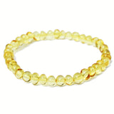 Elegant Baltic Amber Bracelet (Cognac, Lemon, Cherry, Butterscotch, Multicolour)