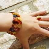 Amber Bracelet Triangles Mix