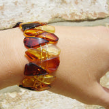 Amber Bracelet Triangles Mix